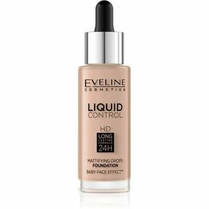 Eveline Cosmetics Liquid Control tekutý make-up s pipetou odstín 025 Light Rose 32 ml obraz