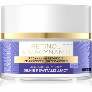 Eveline Cosmetics Retinol & Niacynamid revitalizační noční krém 50+ 50 ml obraz