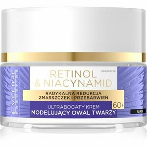 Eveline Cosmetics Retinol & Niacynamid intenzivní obnovující noční krém 60+ 50 ml obraz