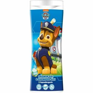 Nickelodeon Paw Patrol Shower gel& Shampoo 2in1 šampon a sprchový gel pro děti Bubble Gum 300 ml obraz