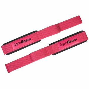 GymBeam X-Grip posilovací trhačky barva Pink obraz