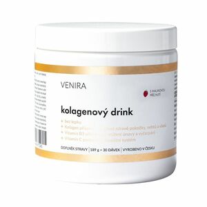Venira Kolagenový drink pro vlasy, nehty a pleť malina 189 g obraz