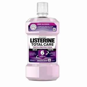 Listerine Total Care Teeth Protection Mild Taste ústní voda 500 ml obraz