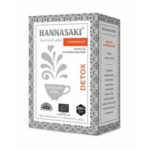Hannasaki Detox Pomeranč BIO sypaný čaj 50 g obraz