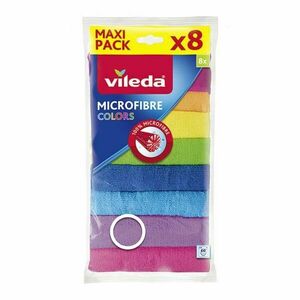 Vileda Microfibre Colors mikrohadřík 8 ks obraz