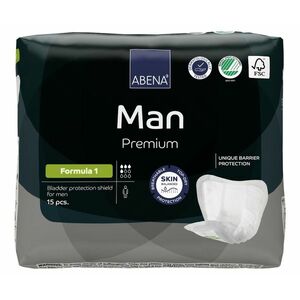 Abena Man Premium Formula 1 inkontinenční vložky pro muže 15 ks obraz
