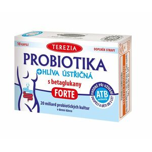 Terezia Probiotika + Hlíva ústřičná s betaglukany FORTE 10 kapslí obraz