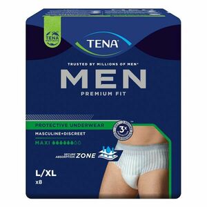 Tena Men Protective Underwear Maxi L/XL inkontinenční kalhotky 8 ks obraz