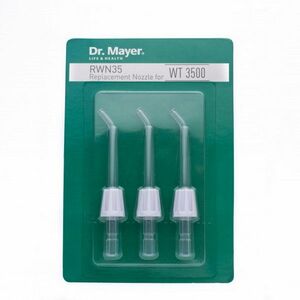 Dr. Mayer RWN35 Náhradní tryska pro ústní sprchu WT3500 3 ks obraz