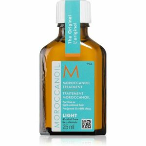 Moroccanoil Treatment Light olej pro jemné, barvené vlasy 25 ml obraz