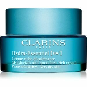 Clarins Hydra-Essentiel [HA²] Rich Cream bohatý hydratační krém pro velmi suchou pleť 50 ml obraz