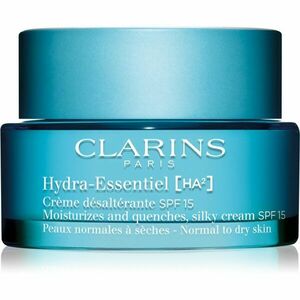 Clarins Hydra-Essentiel [HA²] Silky Cream SPF 15 hedvábně jemný hydratační krém SPF 15 50 ml obraz