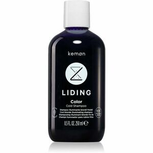 Kemon Liding Color Cold Shampoo šampon neutralizující žluté tóny 250 ml obraz