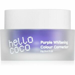 Hello Coco Purple Whitening Colour Corrector prášek na bělení a odstranění skvrn 12 g obraz