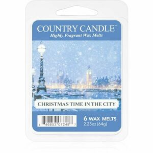 Country Candle Christmas Time In The City vosk do aromalampy 64 g obraz