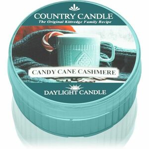 Country Candle Candy Cane Cashmere čajová svíčka 42 g obraz