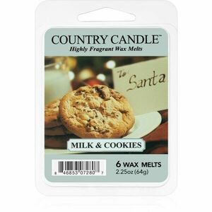 Country Candle Milk & Cookies vosk do aromalampy 64 g obraz