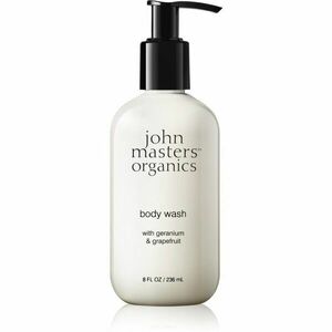 John Masters Organics Geranium & Grapefruit Body Wash sprchový gel 236 ml obraz