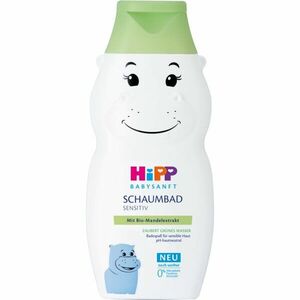 Hipp Babysanft Sensitive Hippo dětská koupel 300 ml obraz