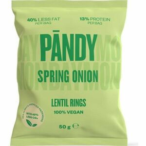 Pändy Lentil Rings čočkové křupky příchuť Spring Onion 50 g obraz