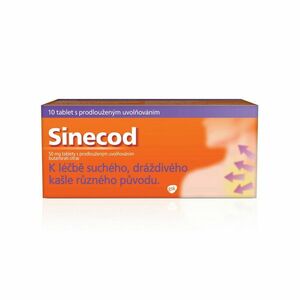 SINECOD 50mg 10 tablet s prodlouženým uvolňováním obraz
