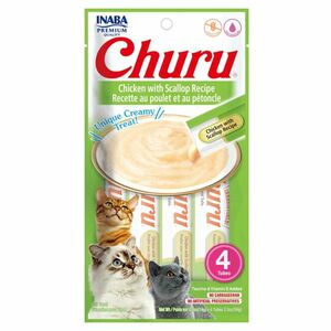 CHURU Cat Chicken with Scallop kapsičky s hřebenatky pro kočky 4 x14 g obraz