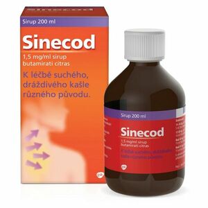 SINECOD Sirup 1, 5 mg/ml 200 ml obraz