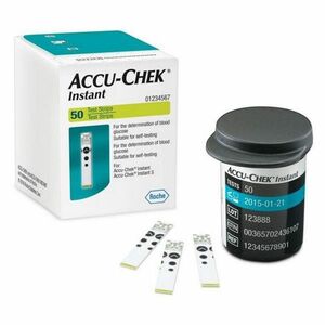 ACCU-CHEK Instant diagnostické proužky 50 kusů obraz