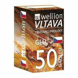 WELLION Vltava Galileo testovací proužky glukóza 50 kusů obraz