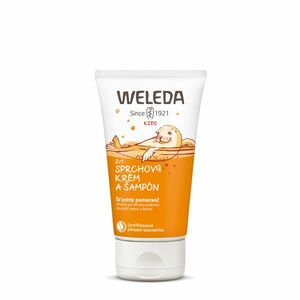 WELEDA 2v1 sprchový krém a šampon Šťastný pomeranč 150 ml obraz