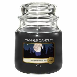 YANKEE CANDLE Classic Vonná svíčka střední Midsummer's Night 411 g obraz
