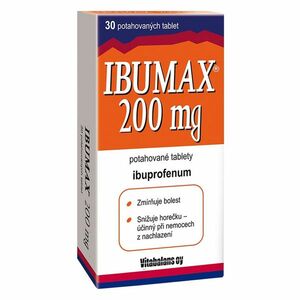 IBUMAX 200 mg 30 potahovaných tablet I obraz