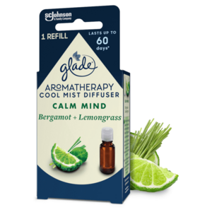 GLADE Aromatherapy Cool Mist Esenciální olej do aroma difuzéru Calm Mind 17, 4 ml obraz