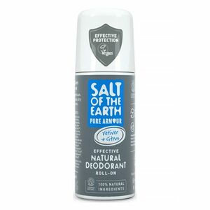 SALT OF THE EARTH Přírodní minerální deodorant roll-on Pure Armour Vetiver Citrus pánský 75 ml obraz