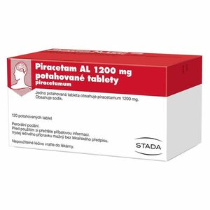 PIRACETAM AL 1200 mg Potahované tablety 120 kusů obraz