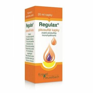REGULAX Pikosulfát kapky 150 mg 20 ml obraz