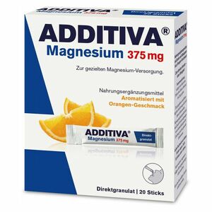 ADDITIVA Magnesium 375 mg direct pomeranč 20 sáčků obraz