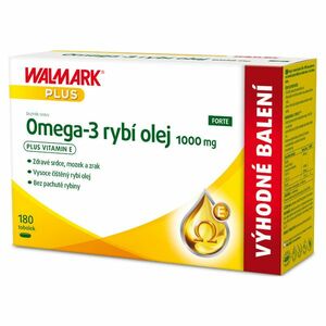 WALMARK Omega-3 rybí olej 1000 mg 180 tobolek obraz