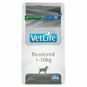 VET LIFE Natural Neutered granule pro kastrované psy do 10 kg hmotnosti, Hmotnost balení: 2 kg obraz