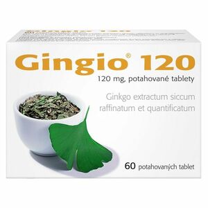 GINGIO 120 mg 60 potahovaných tablet obraz