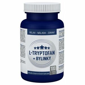 CLINICAL L-Tryptofan + bylinky 100 tobolek obraz