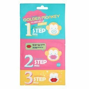 Holika Holika Golden Monkey Glamour Lip 3-Step Kit sada na rty obraz