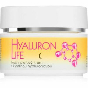 Bione Cosmetics Hyaluron Life noční pleťový krém s kyselinou hyaluronovou 51 ml obraz