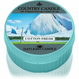 Country Candle Cotton Fresh čajová svíčka 42 g obraz