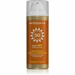 Dermacol Sun Water Resistant tónovací voděodolný pleťový fluid s vysokou UV ochranou SPF 50 50 ml obraz