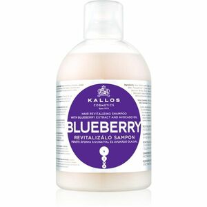 Kallos Blueberry obnovující šampon pro suché, poškozené a chemicky ošetřené vlasy 1000 ml obraz