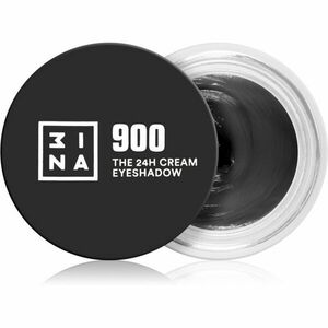 3INA The 24H Cream Eyeshadow krémové oční stíny odstín 900 Black 3 ml obraz