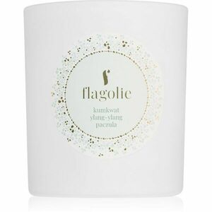 Flagolie White Label Kumquat, Ylang-Ylang, Patchouli vonná svíčka 150 g obraz