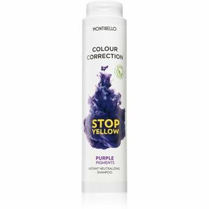 Montibello Colour Correction Stop Yellow šampon pro zesvětlené a blond vlasy neutralizující žluté tóny 300 ml obraz