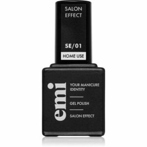 emi E.Milac Salon Effect gelový lak na nehty s použitím UV/LED lampy více odstínů #01 9 ml obraz